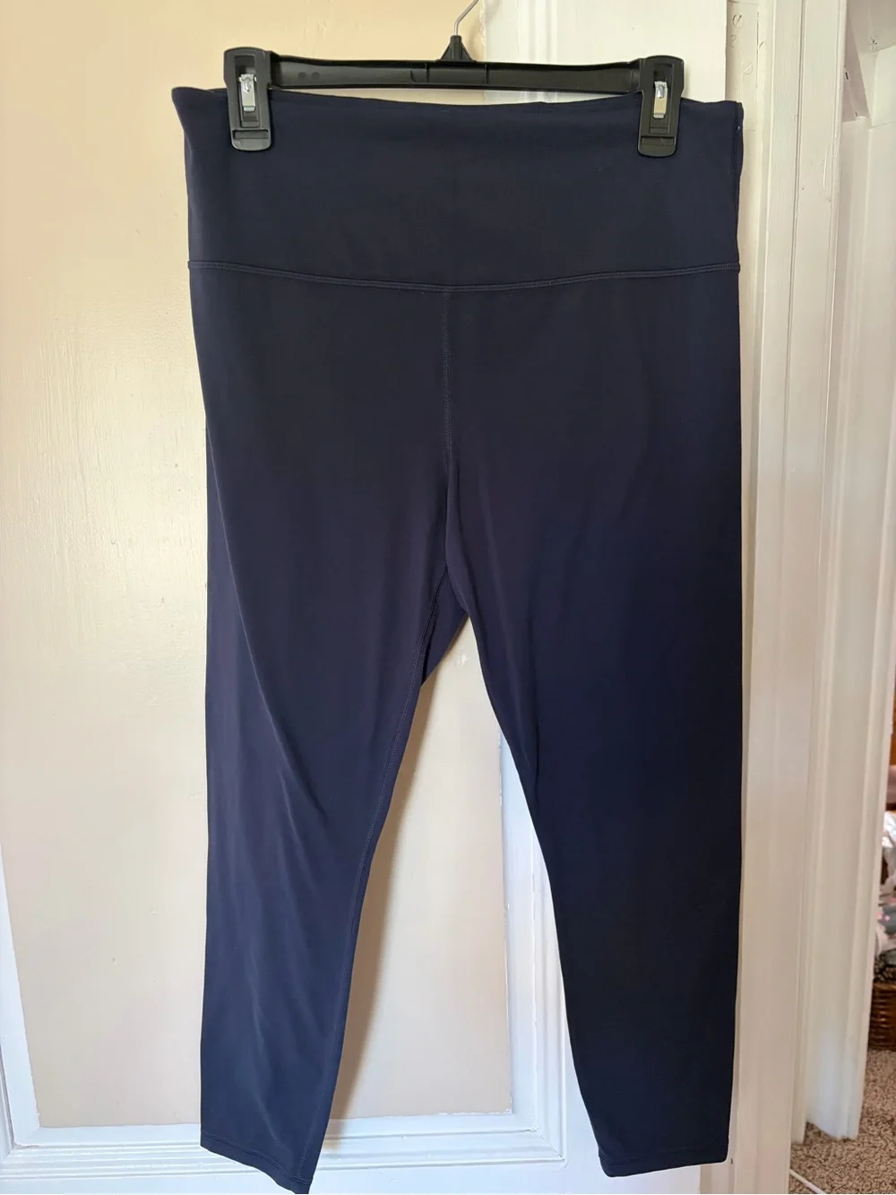 Athleta High-Rise Navy Performance Leggings